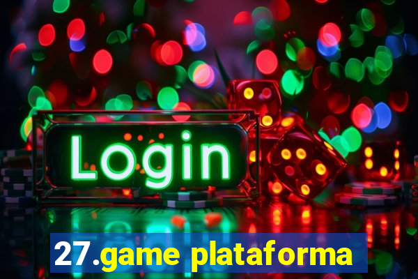 27.game plataforma